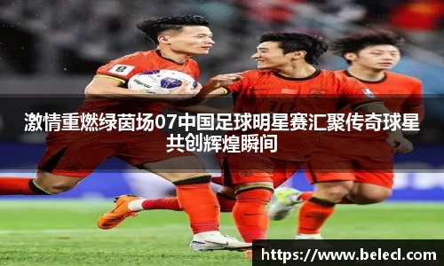 激情重燃绿茵场07中国足球明星赛汇聚传奇球星共创辉煌瞬间